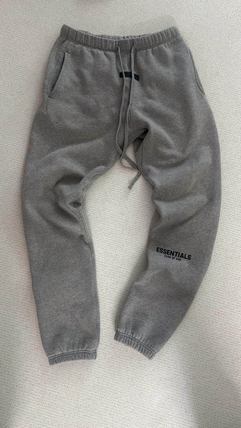 피어오브갓 에센셜 스웻팬츠 다크 오트밀 상품이미지1