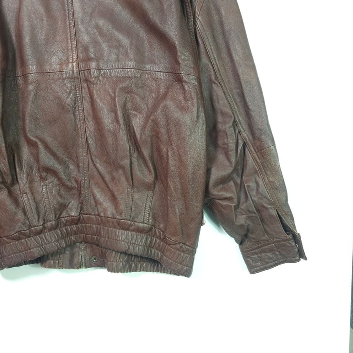 KHAZAR KHAZ 빈티지 양가죽 자켓 XL 상품이미지7