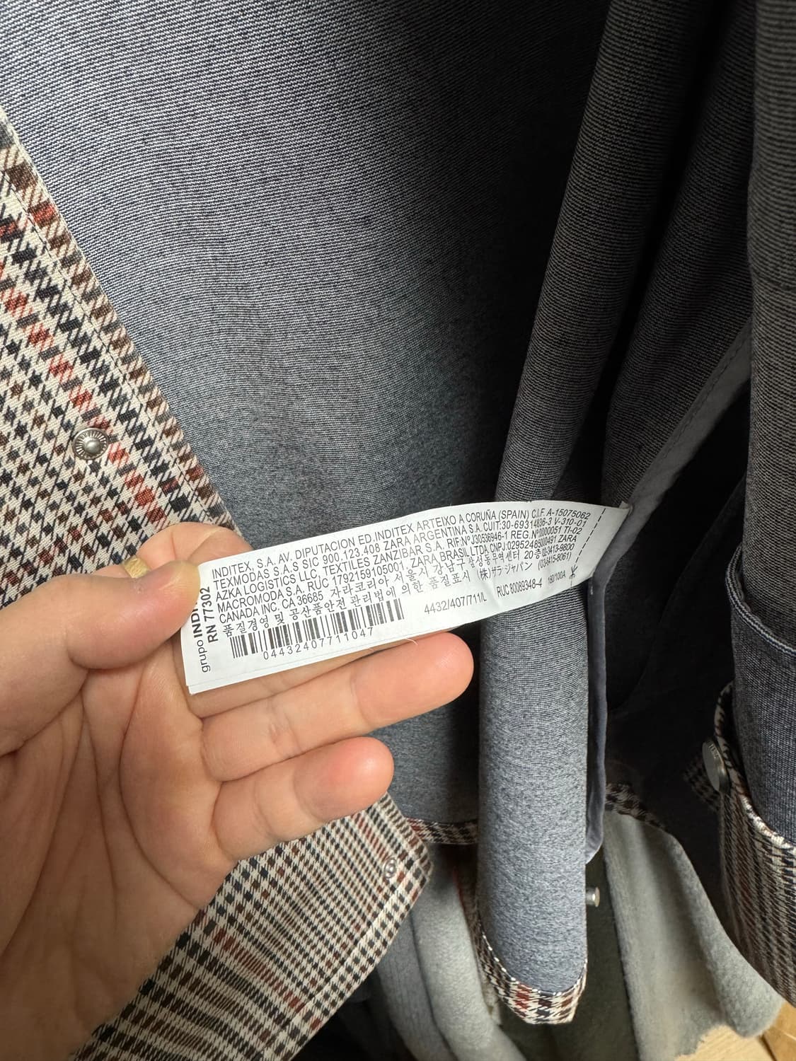 자라해링턴자켓 상품이미지3