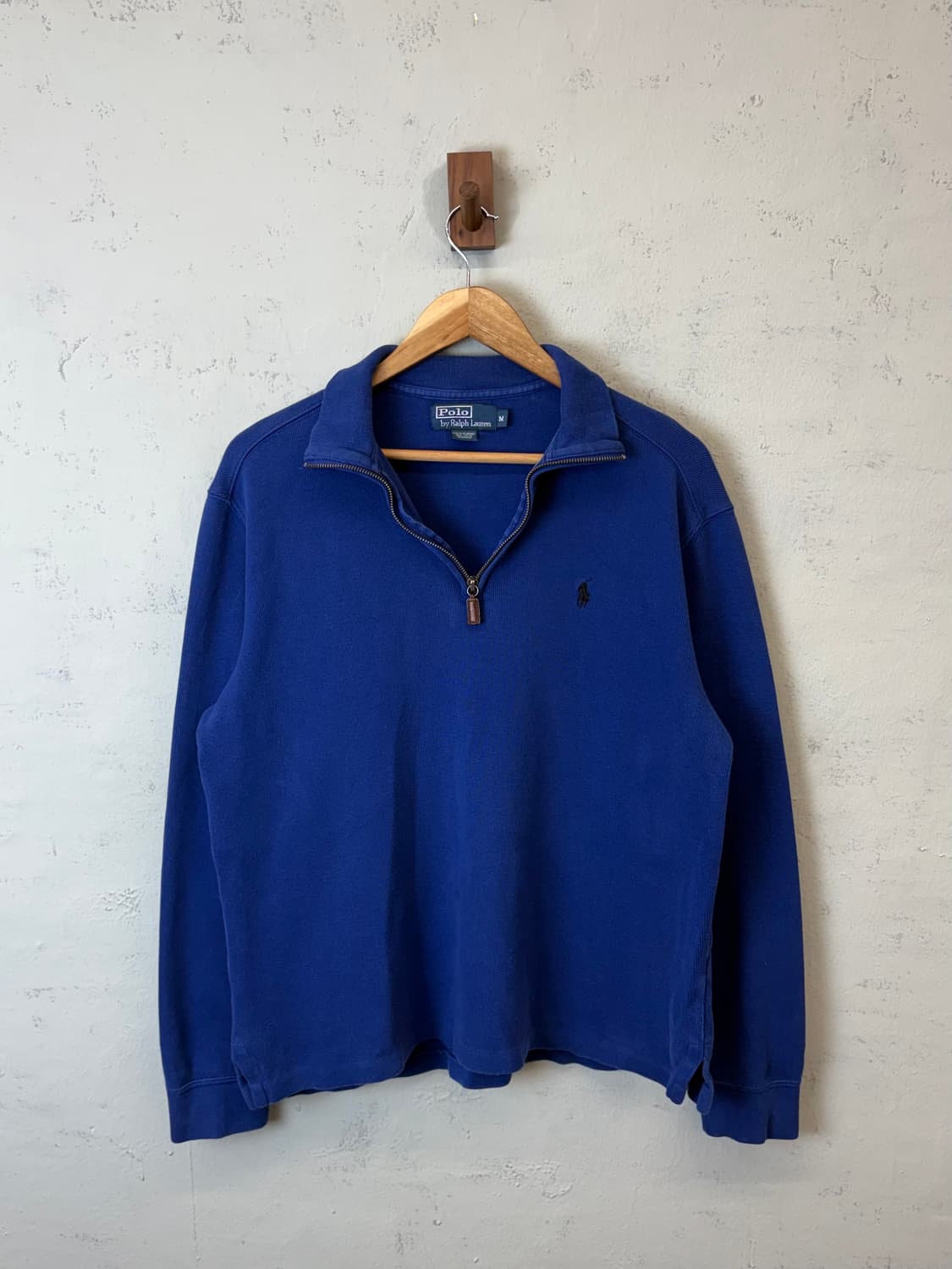 폴로랄프로렌 빈티지 코튼 반집업 니트 상품이미지1