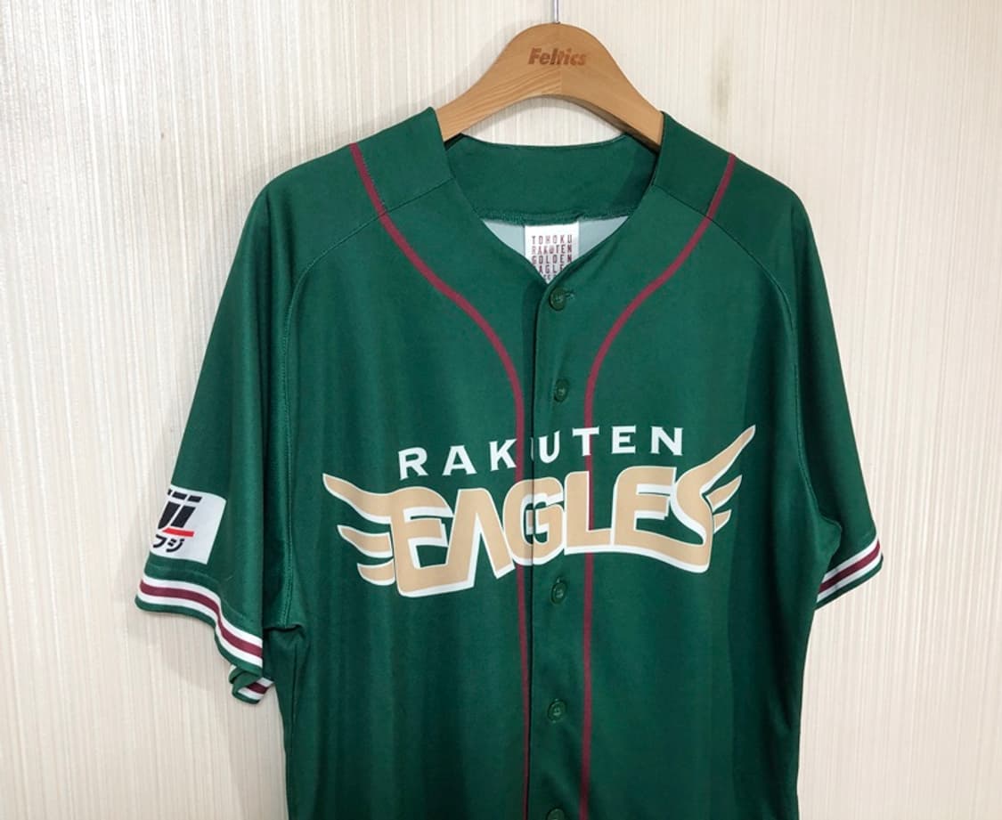 NPB 도호쿠 라쿠텐 골든이글스 유니폼/져지 M 상품이미지5