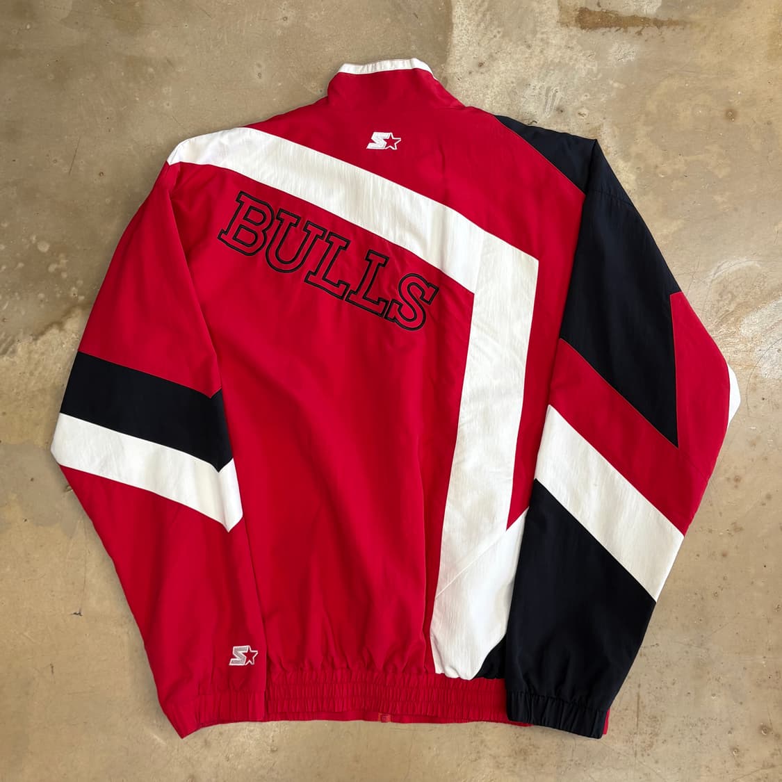 L 스타터 NBA 시카고레드불스 트랙자켓 상품이미지3