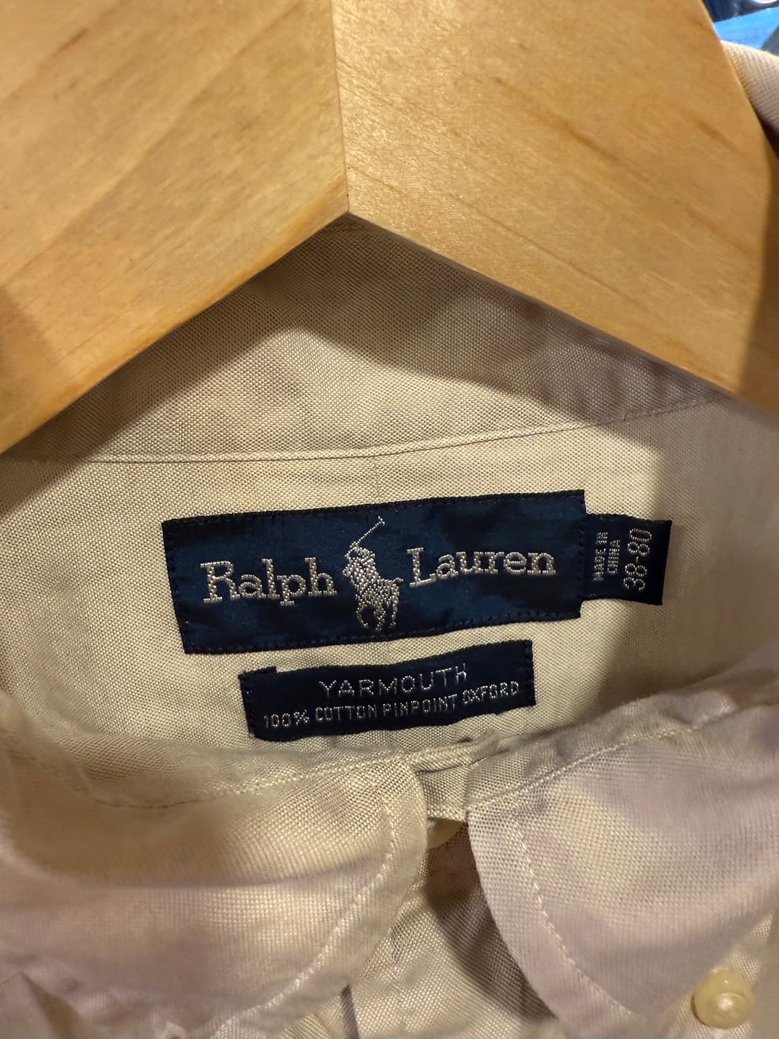 폴로 랄프로렌 멀티포니 베이지 셔츠 상품이미지2
