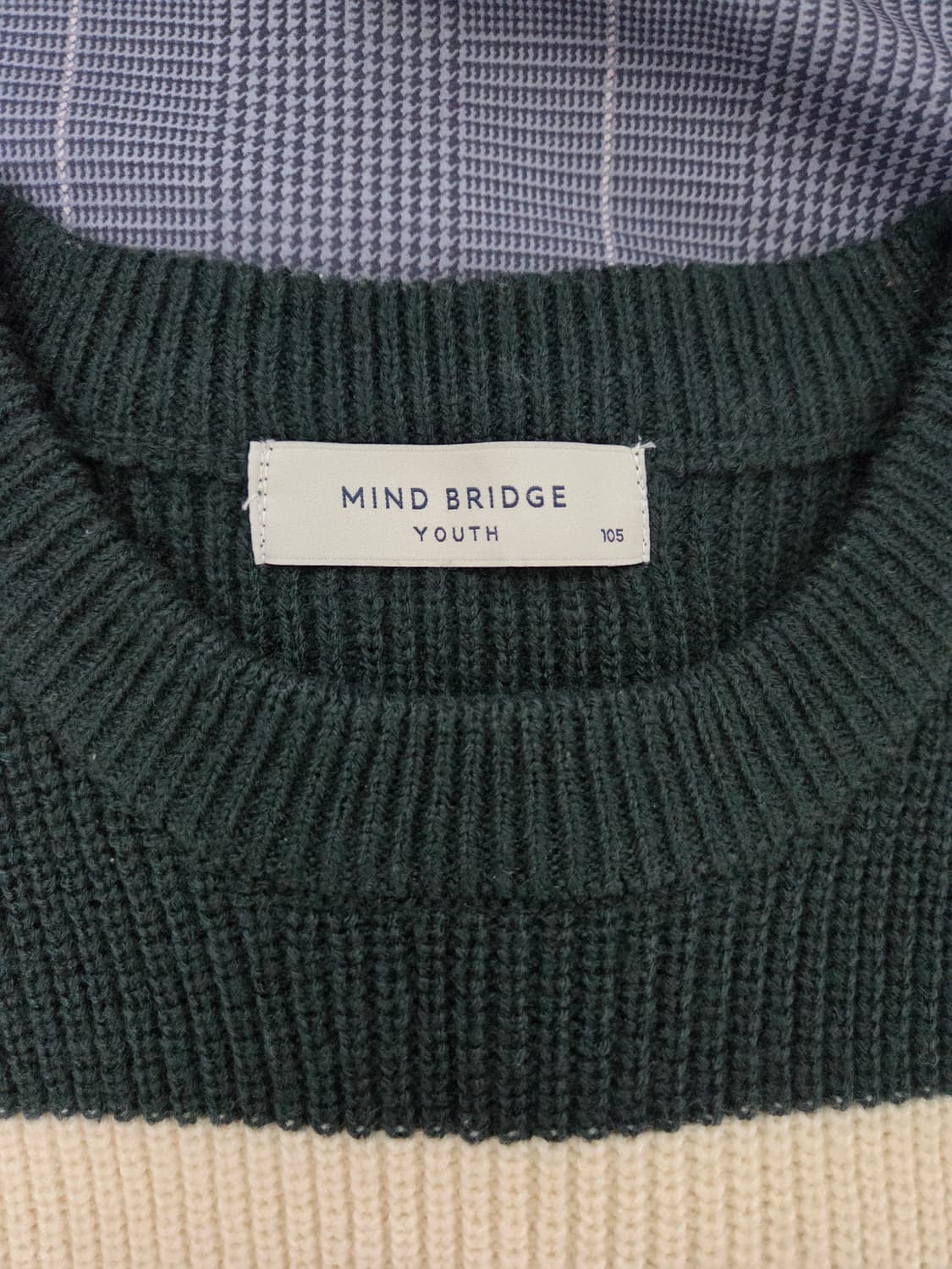 [새상품] 마인드브릿지 스트라이프 니트 105 상품이미지2