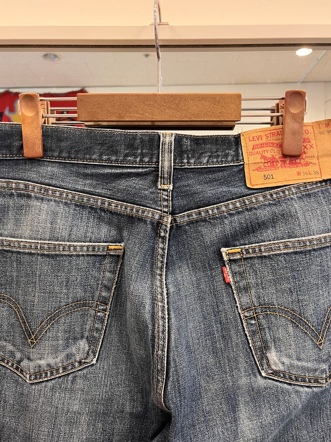 Levis 리바이스 501 데님 팬츠 (34inch) 상품이미지5