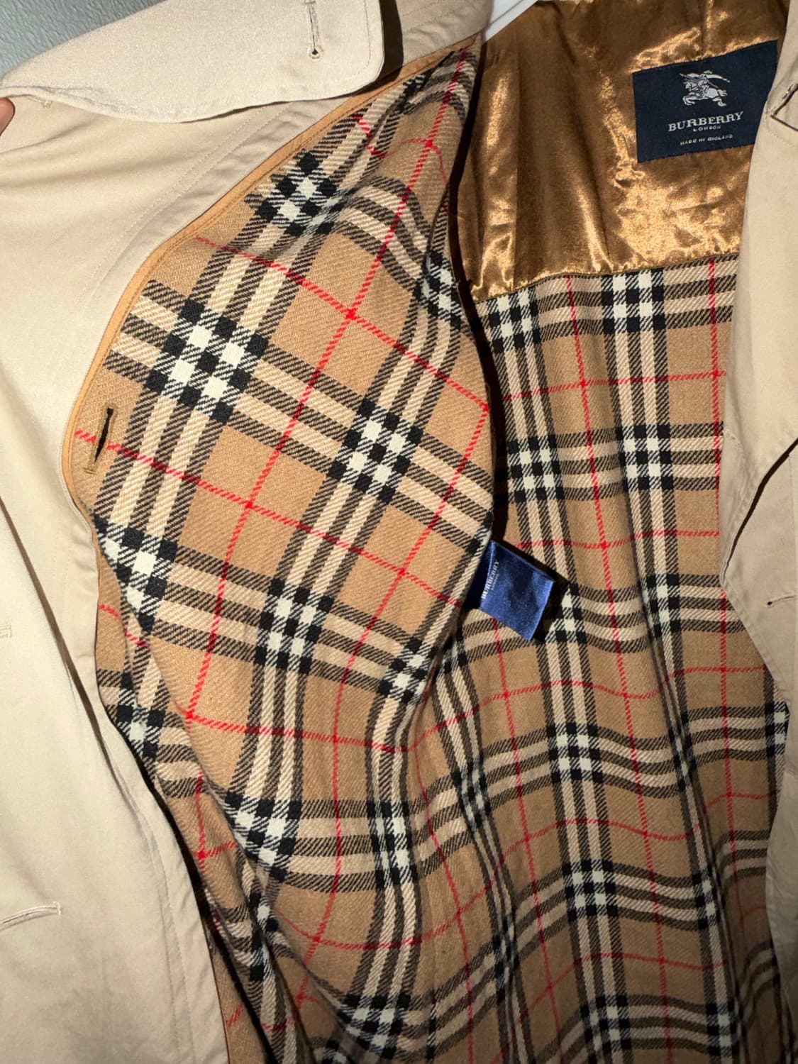 빈티지 버버리 트렌치 코트 상품이미지2