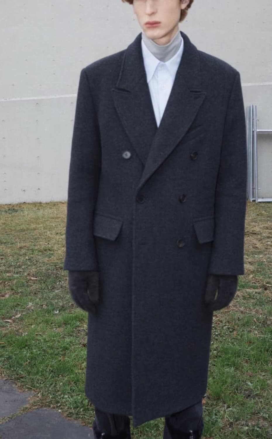 구매글)타일레 taille 챠콜 그레이 더블 브레스티드 코트 삽니다!!! 상품이미지1