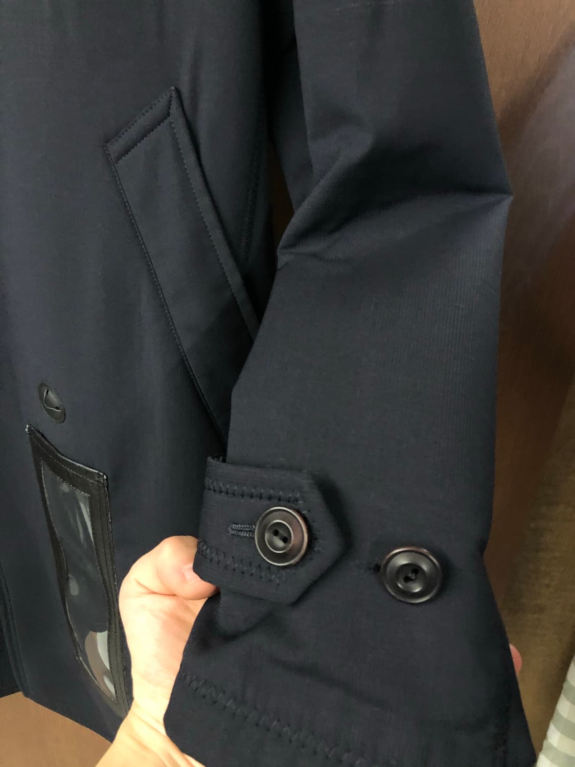 Junyawatanabe 패널 코트 s 상품이미지5