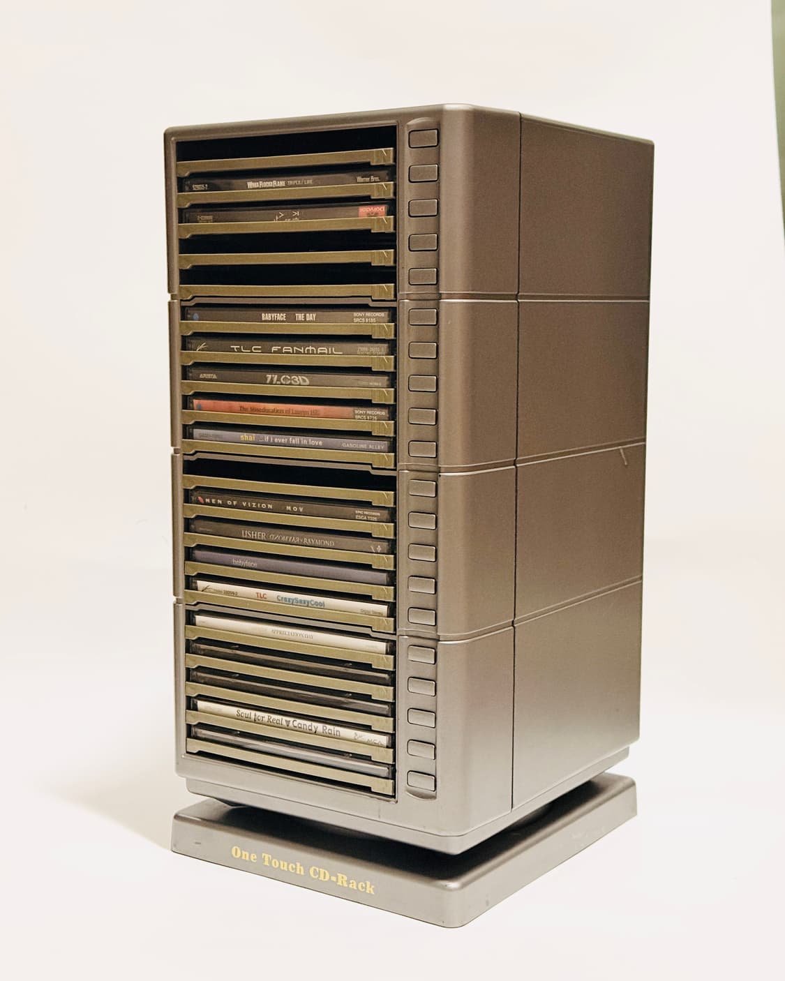Vintage | 회전형 CD 수납 랙 | CD 보관 랙 상품이미지2