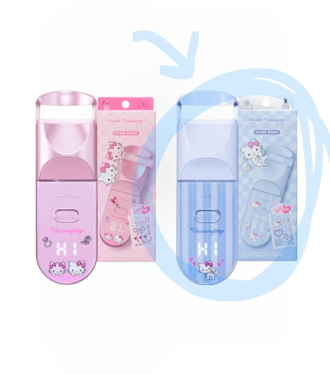 새상품)) 필리밀리 챠미키티 이지컬링 히팅뷰러 상품이미지1
