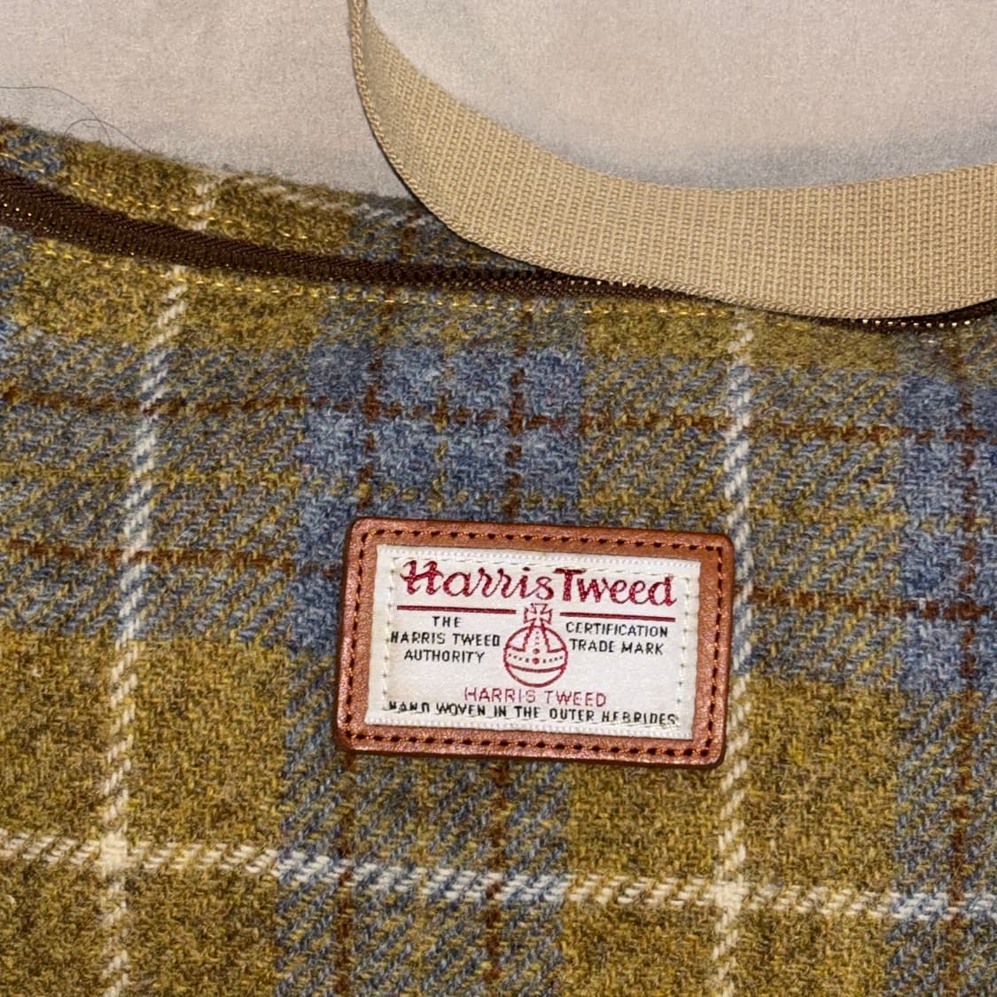 Harris Tweed Check Cross Bag 해리스트위드 상품이미지2