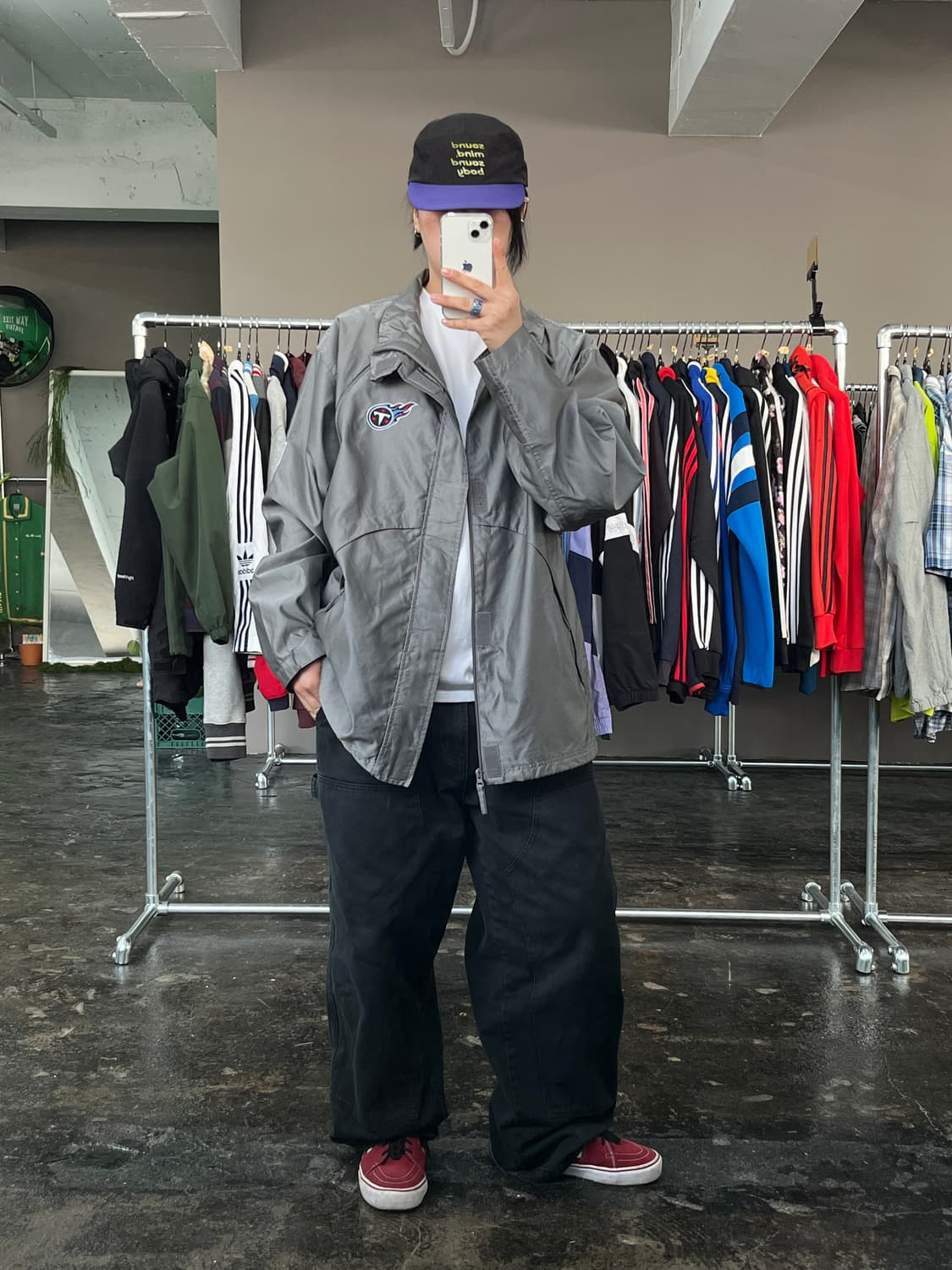 NFLxReebok 바람막이 자켓 상품이미지2