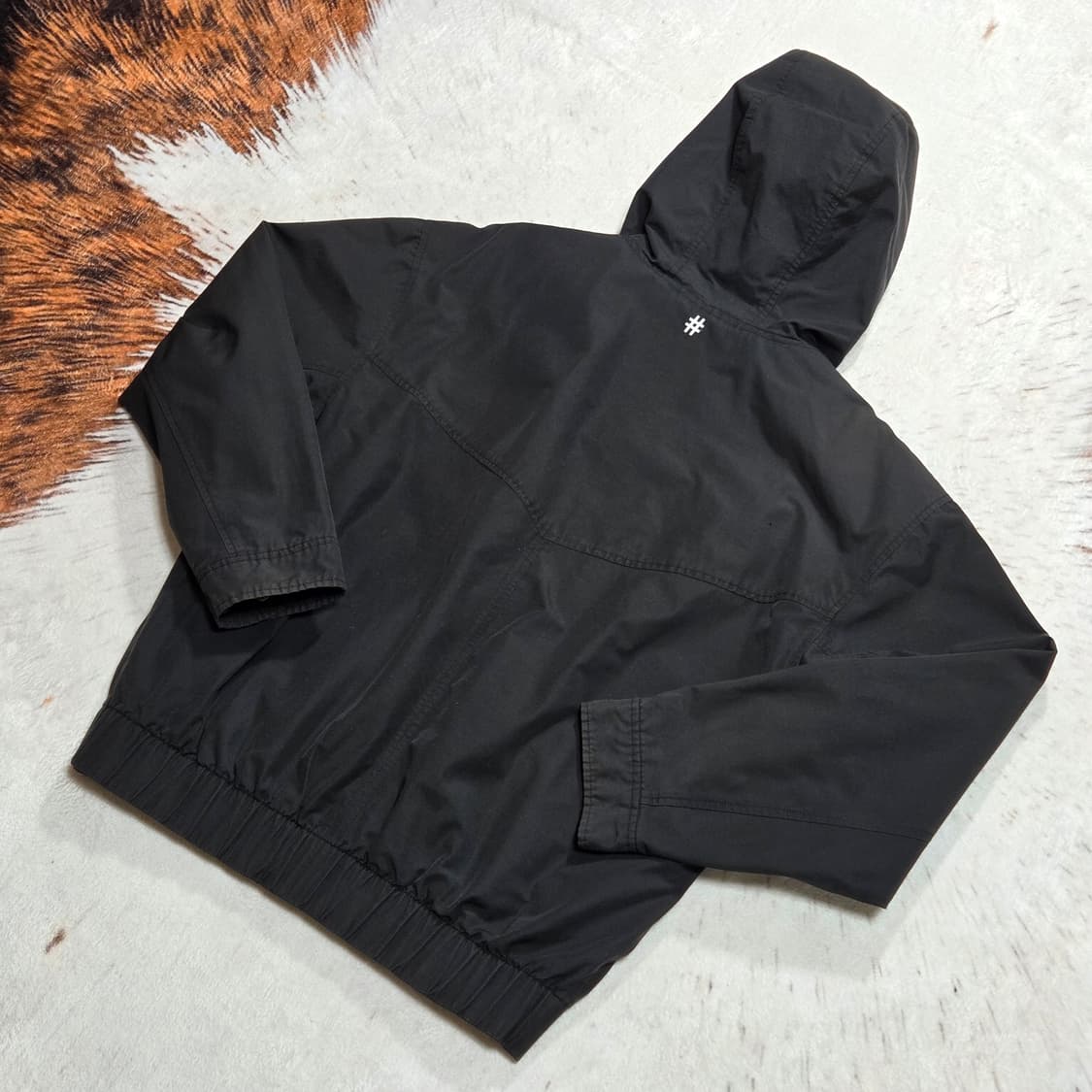 빈트릴 블랙 바람막이 자켓 상품이미지4