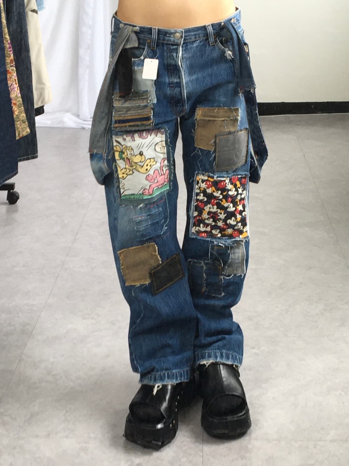 Levis patch rework denim pants 상품이미지1