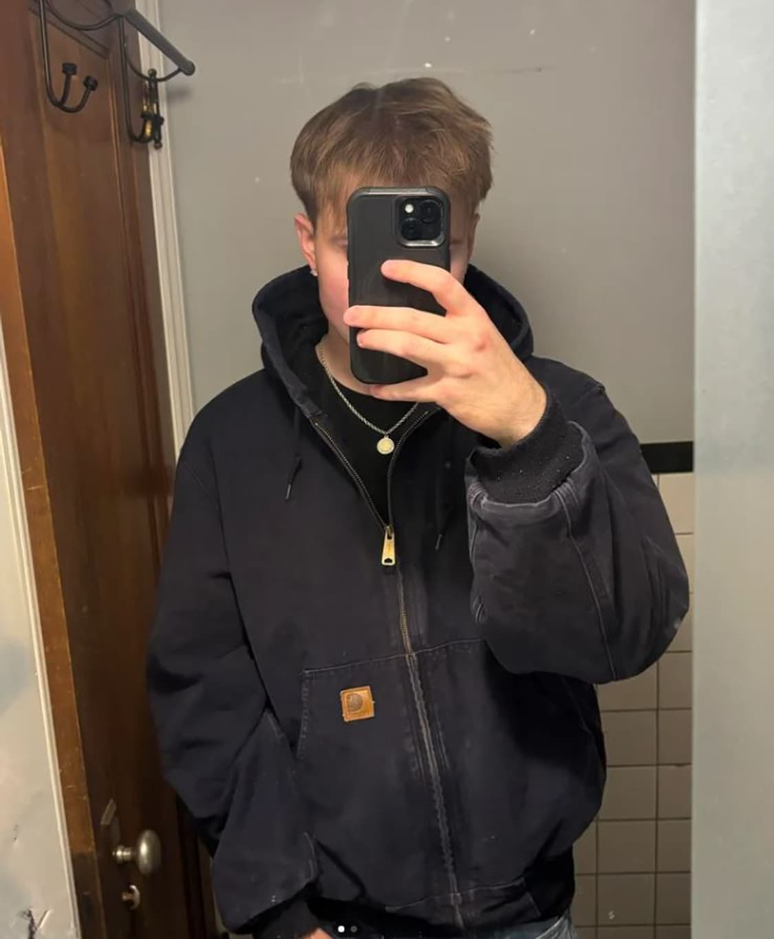 (S) 칼하트 덕 액티브 후드자켓 J130 MDT 미드나잇 상품이미지10