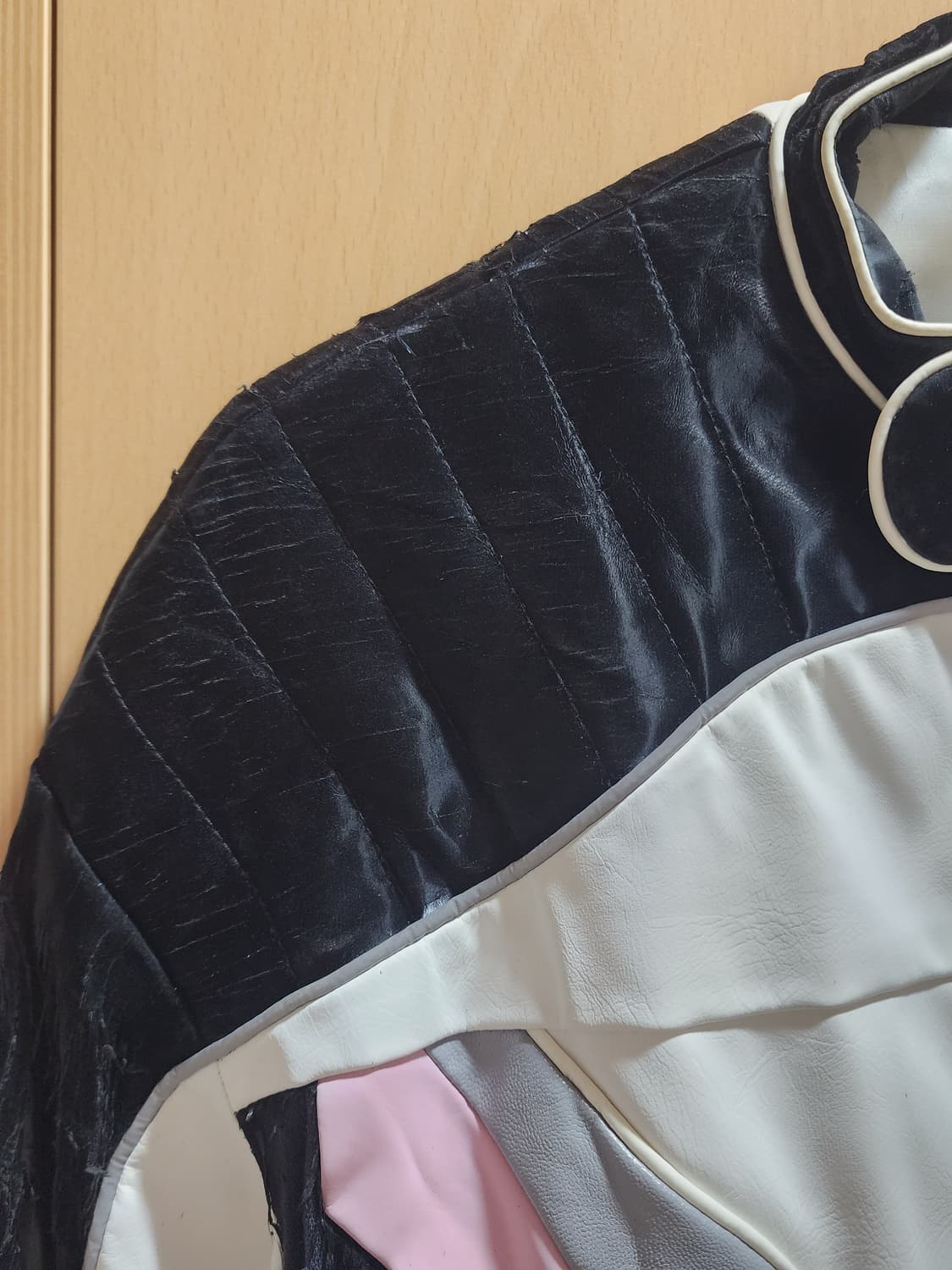 Next Passport 사이버 y2k 포 레더 바이커 자켓 상품이미지8