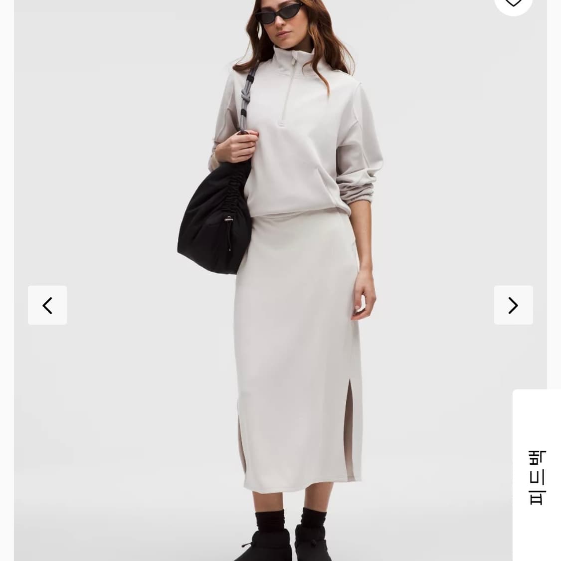 룰루레몬 Softstreme 풀온 하이라이즈 맥시스커트 상품이미지2