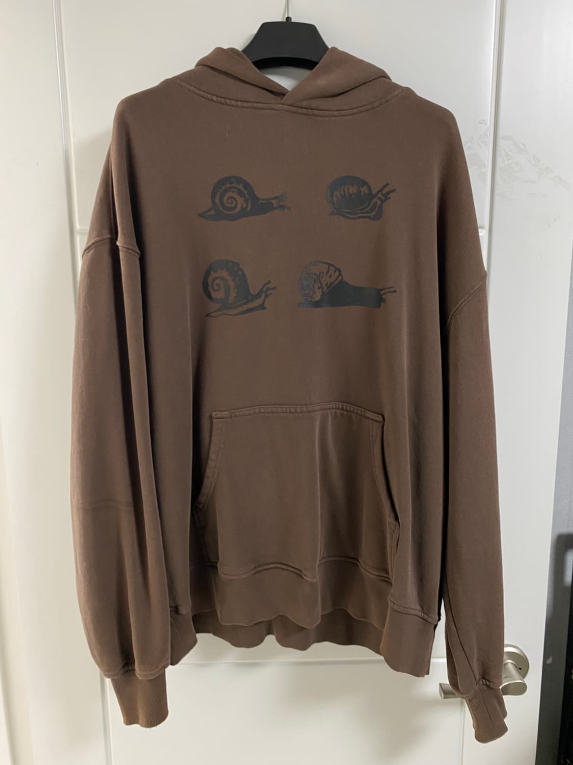 [XL] 더스캇렉 the scot wreck 스네일 후드티 브라운 상품이미지1