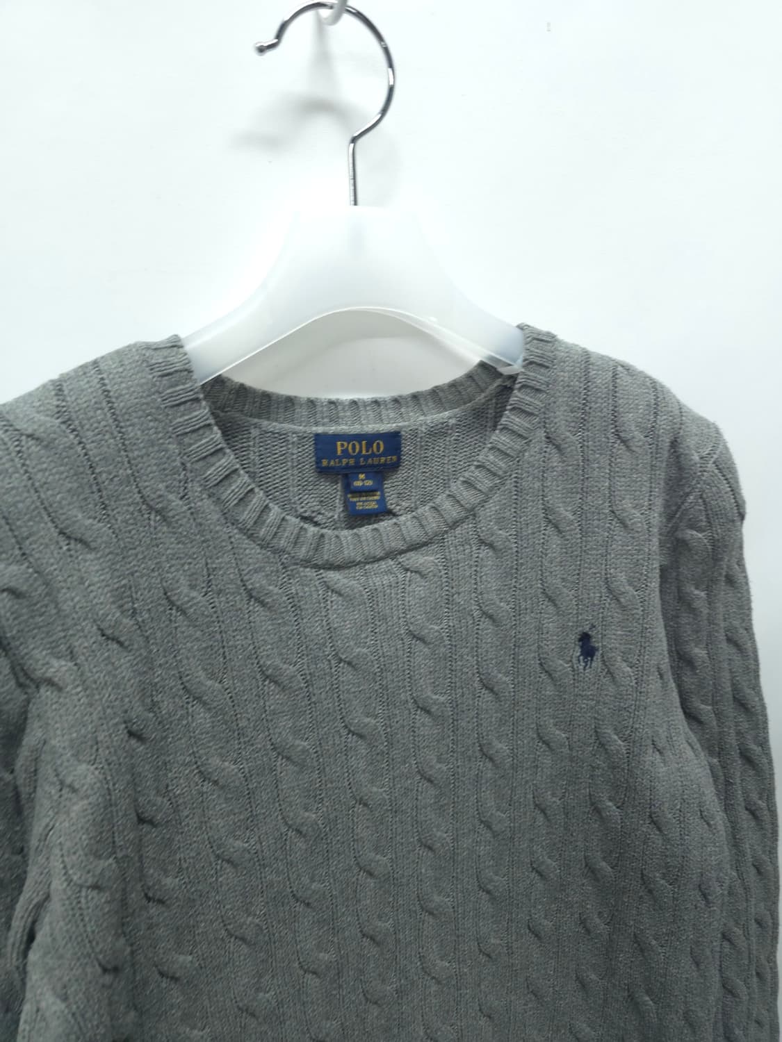 폴로랄프로렌 그레이 케이블 니트 ( 44~55 ) 상품이미지5