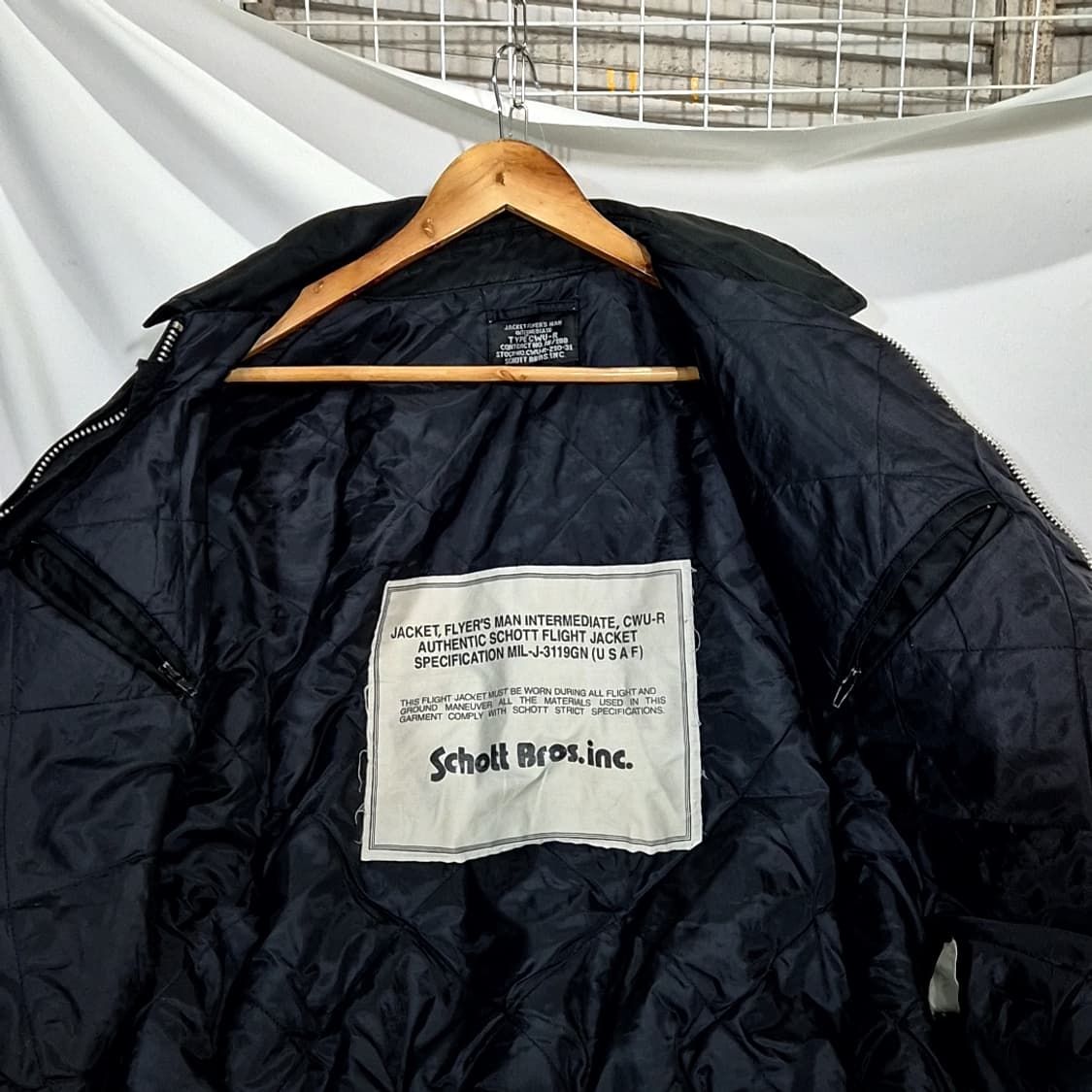 Schott 쇼트 CWE-R 자켓 상품이미지7