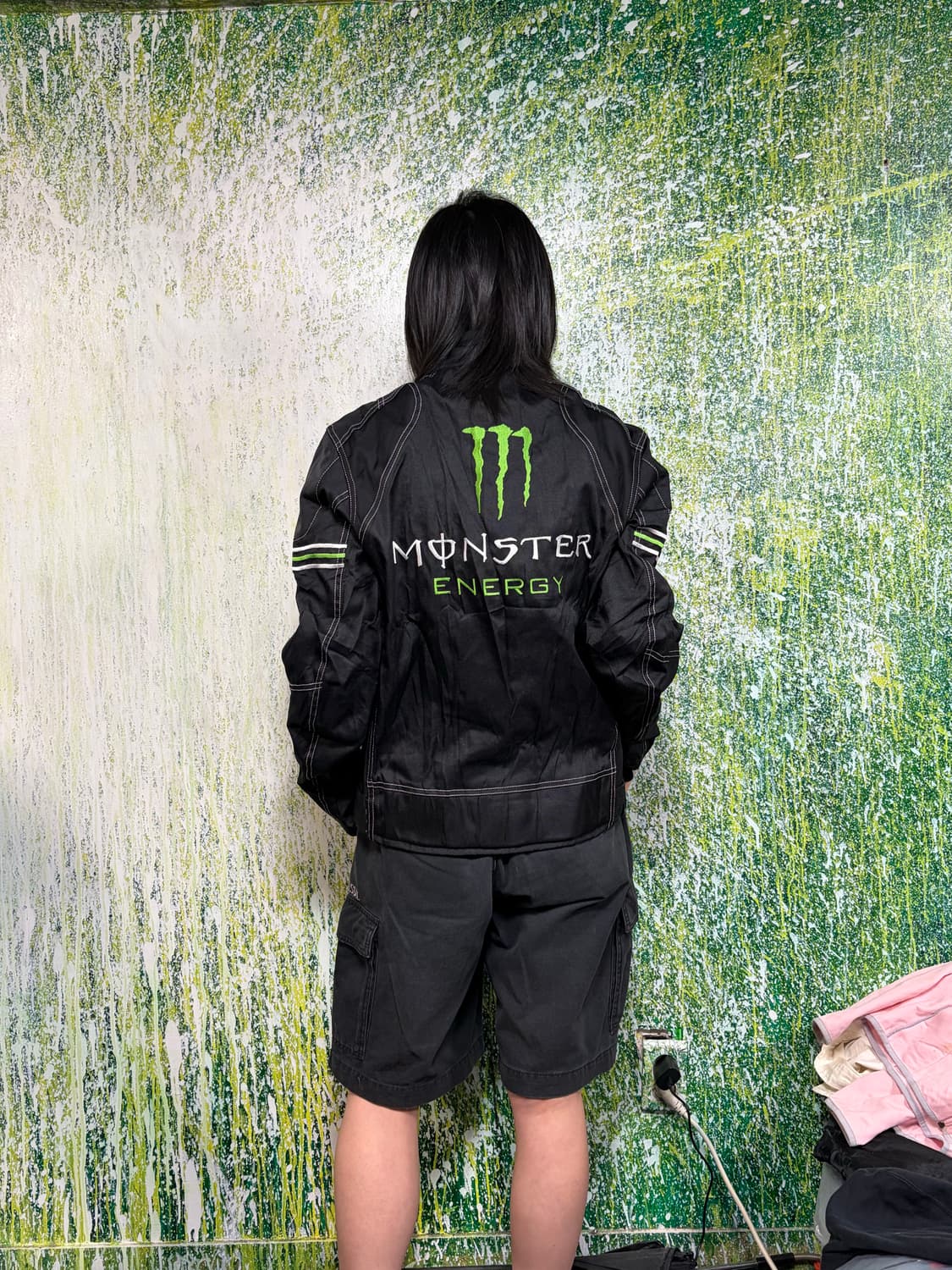 몬스터 에너지 바이크 자켓 모터사이클 레이싱 잠바 L 상품이미지1