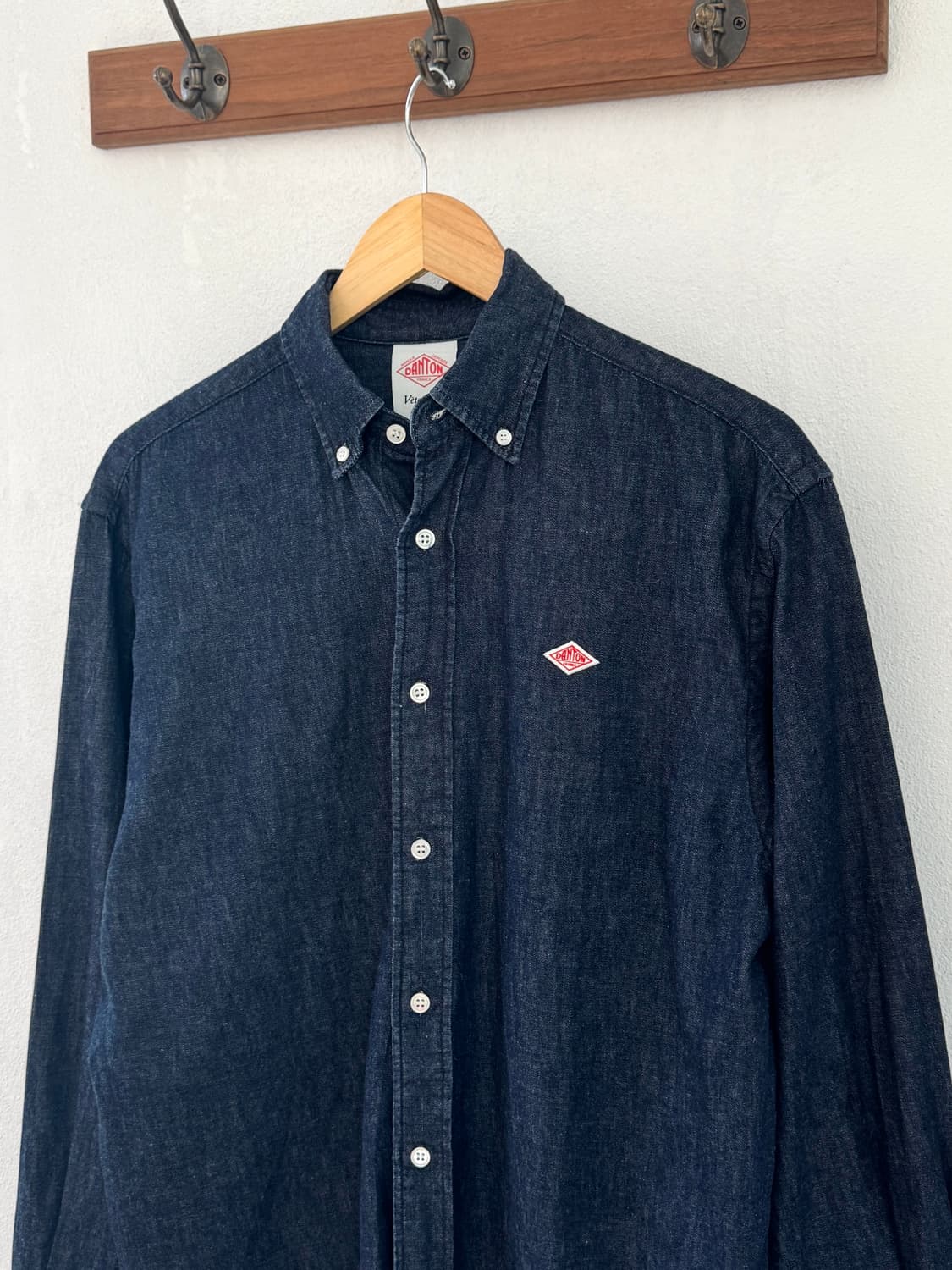 단톤 데님 셔츠 상품이미지1