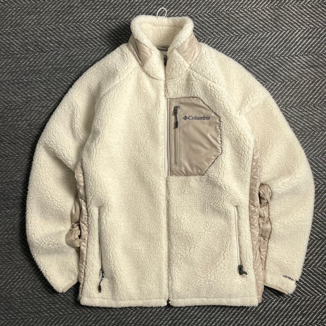 컬럼비아 USA 플리스 자켓 아리보리y 4978 상품이미지2