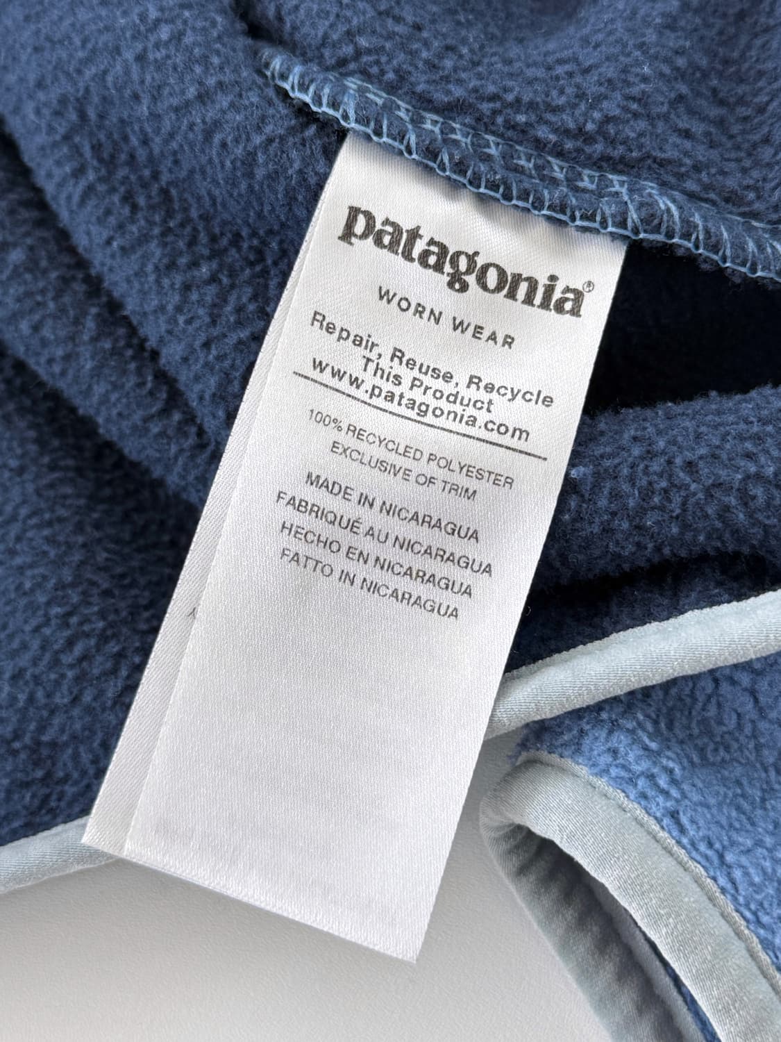 파타고니아 신칠라 라이트웨이트 풀오버 플리스 자켓 상품이미지6