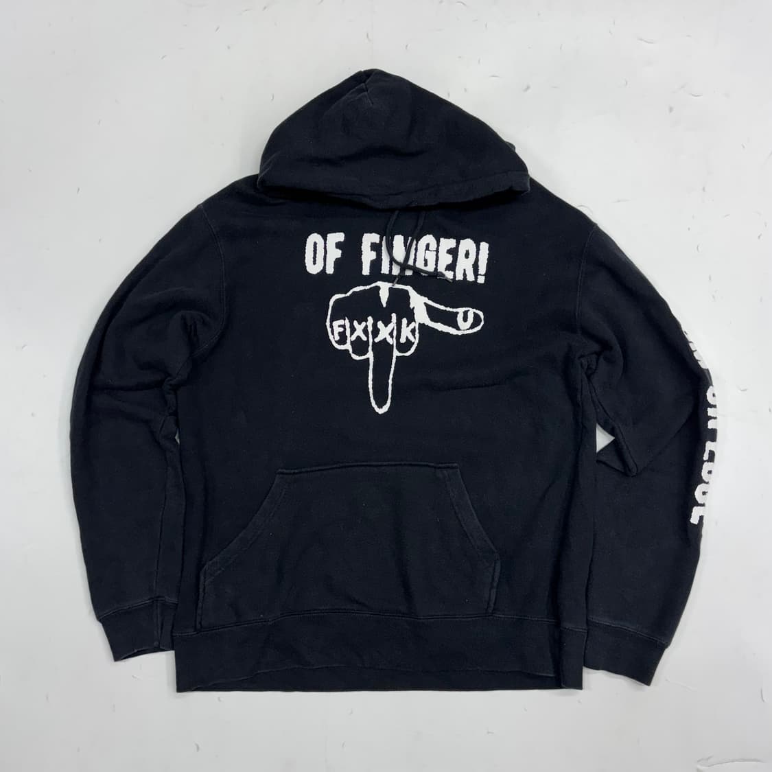 OF FINGER! 빈티지 후드 상품이미지1
