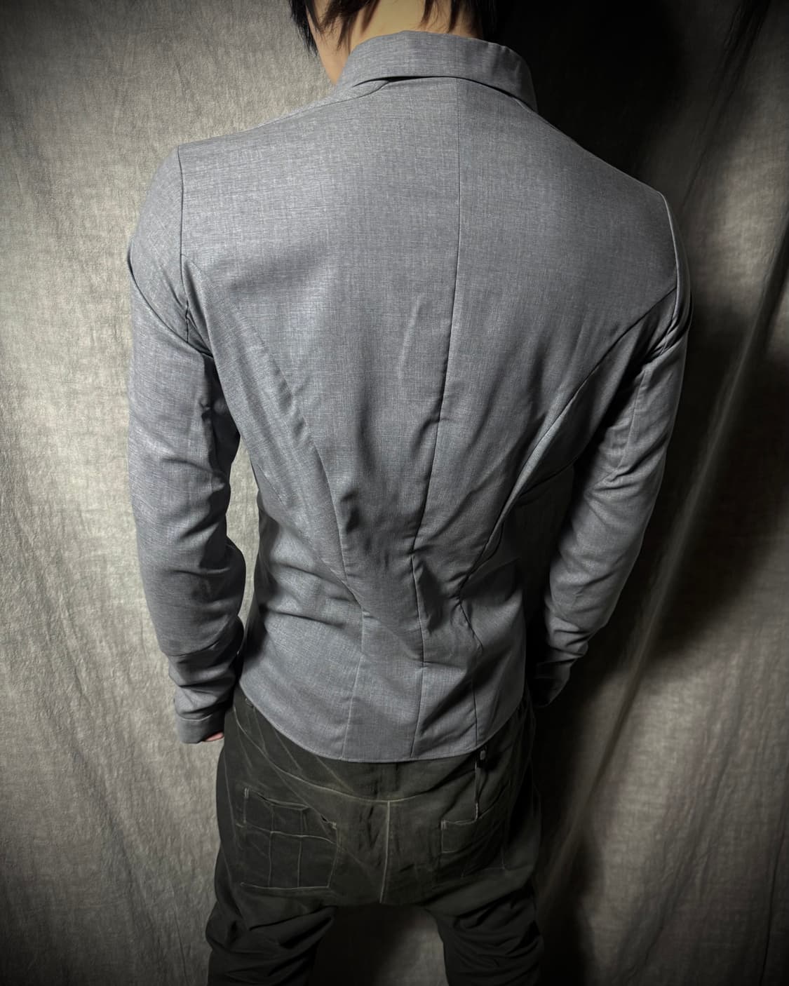 DEVOA Structured Grey Shirt  DEVOA  상품이미지1