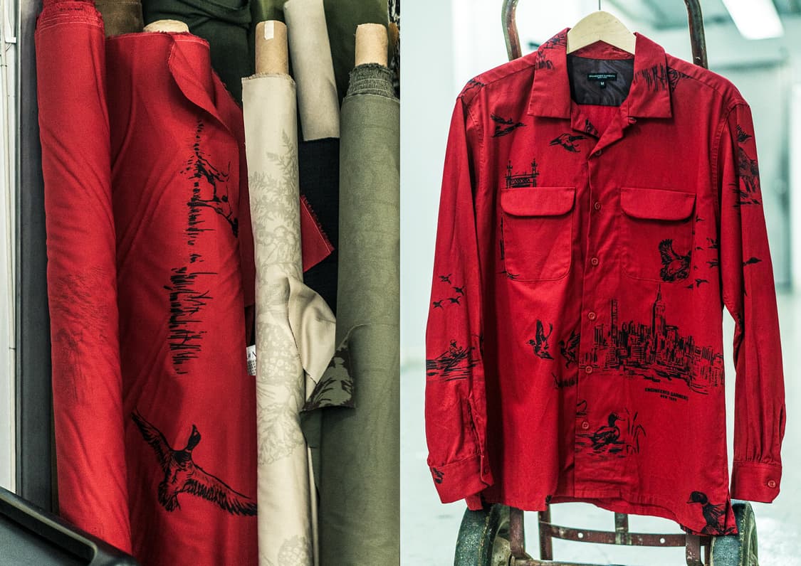 엔지니어드 가먼츠 x Manabu Gaku Inada 노스 웨스턴 셔츠 상품이미지3