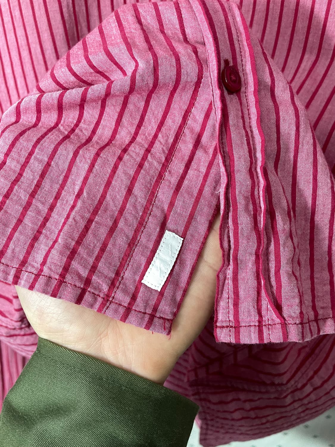 알마니익스체인지 스트라이프 셔츠 상품이미지5