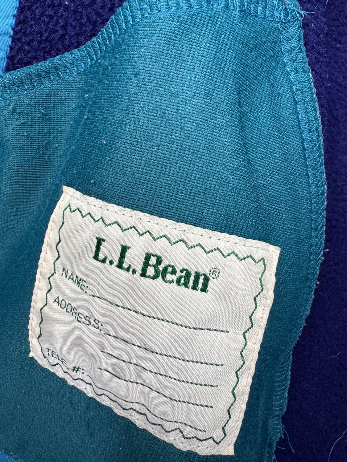 빈티지 90s 엘엘빈 LLBean 플리스 자켓 ML 상품이미지7