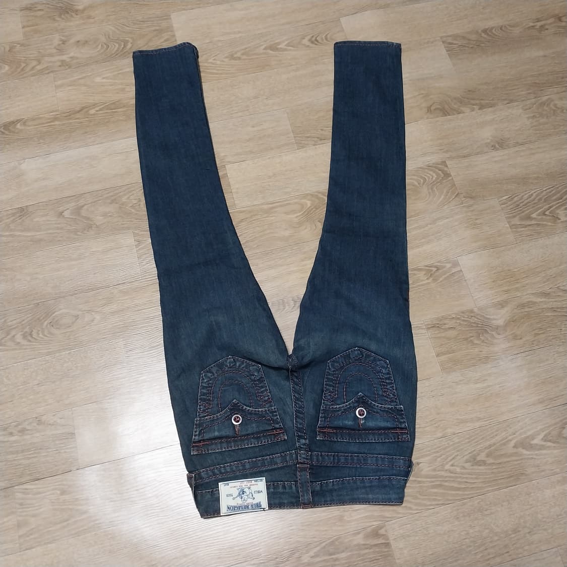 트루릴리젼 여성23 인치 스판 데님 상품이미지3