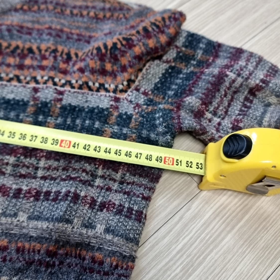 시리즈 빈티지 패턴 니트 스웨터(100) 상품이미지6