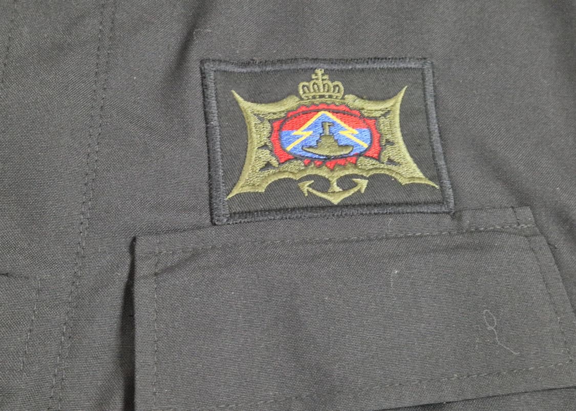 국군 구형 90년대 UDU 해상 정보사 맞춤 흑복 전투복 세트 (M) 상품이미지6