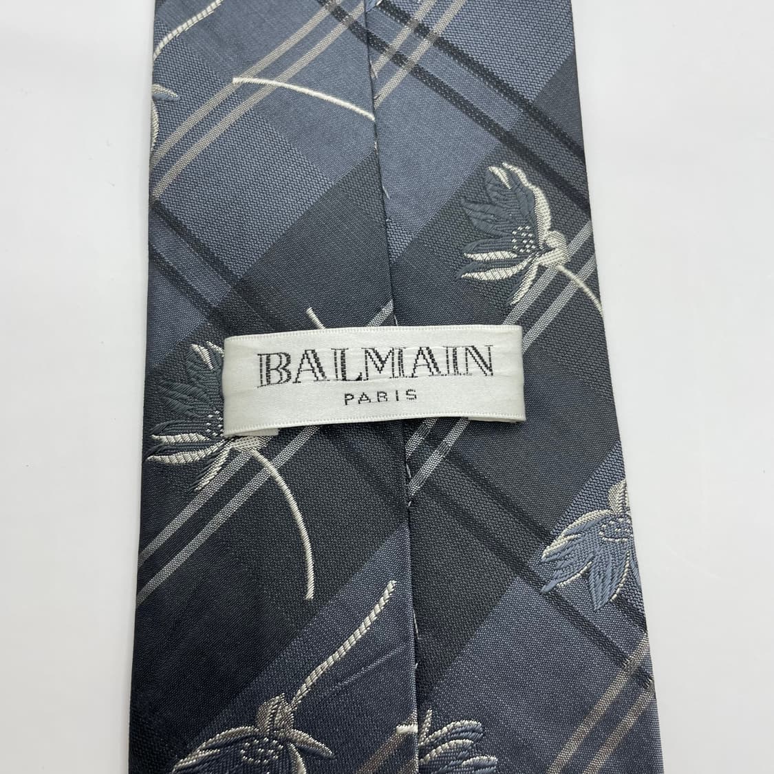 729) (BALMAIN) 발망 패턴 넥타이 상품이미지5