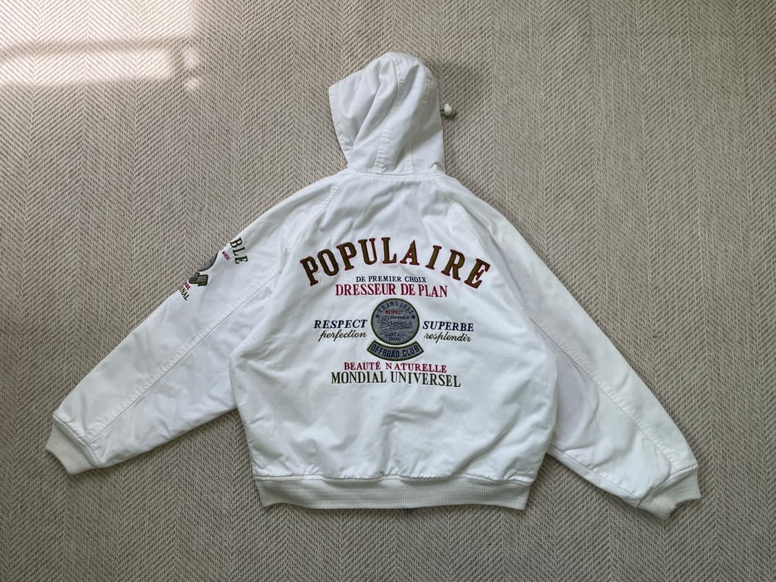 빈티지 populairee 리버시블 자켓  상품이미지1