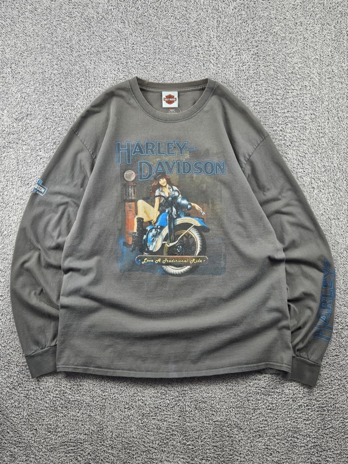 할리데이비슨 미시시피 빌록시 MS 롱 슬리브 ( XL ) / 11535 상품이미지2