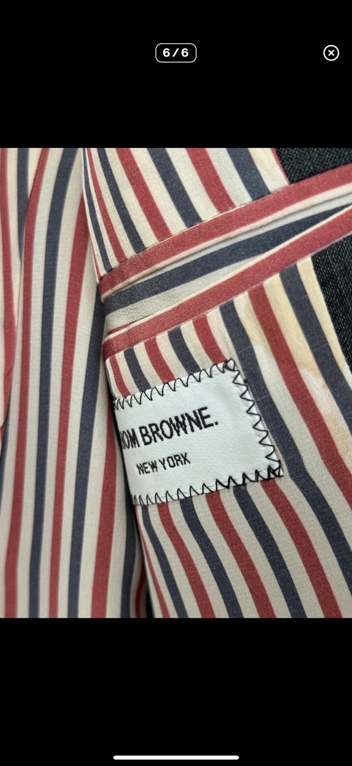 톰브라운자켓-팬츠와 따로 올리나 함께 구입하시는 분께 판매 상품이미지6