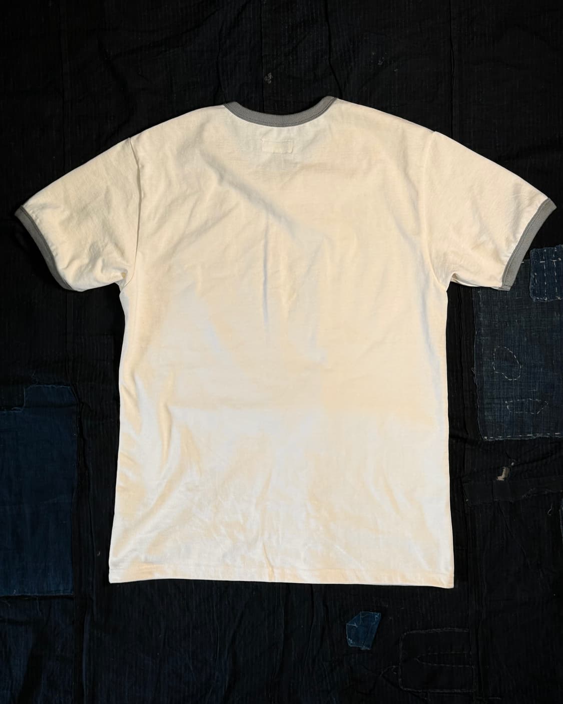 모쿠토 박쥐패턴(Good Luck) 링거티 - 올리브 M/L/XL  상품이미지4