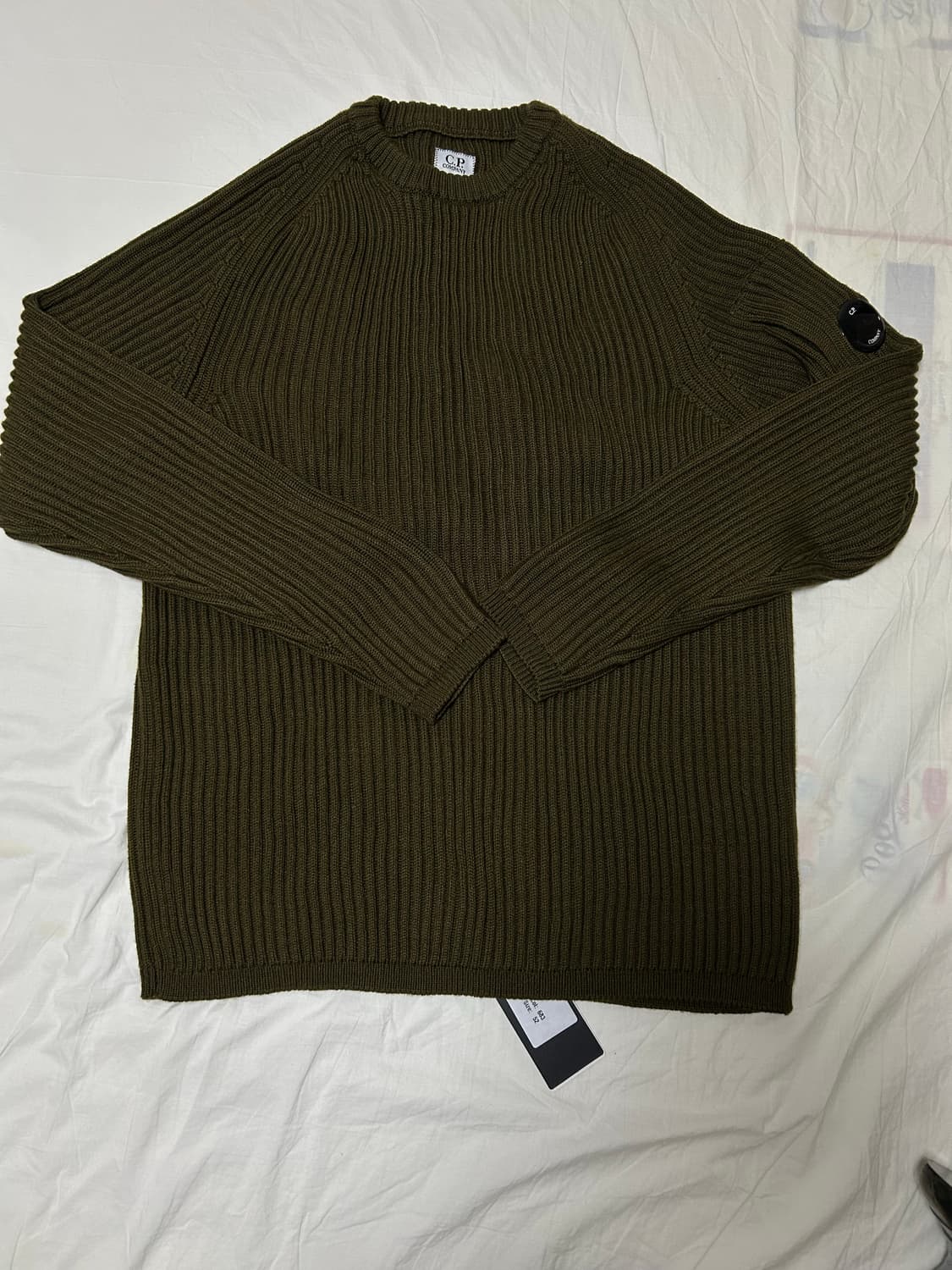 CP Company 메리노울 골지 니트 52(105) 판매합니다. 상품이미지1