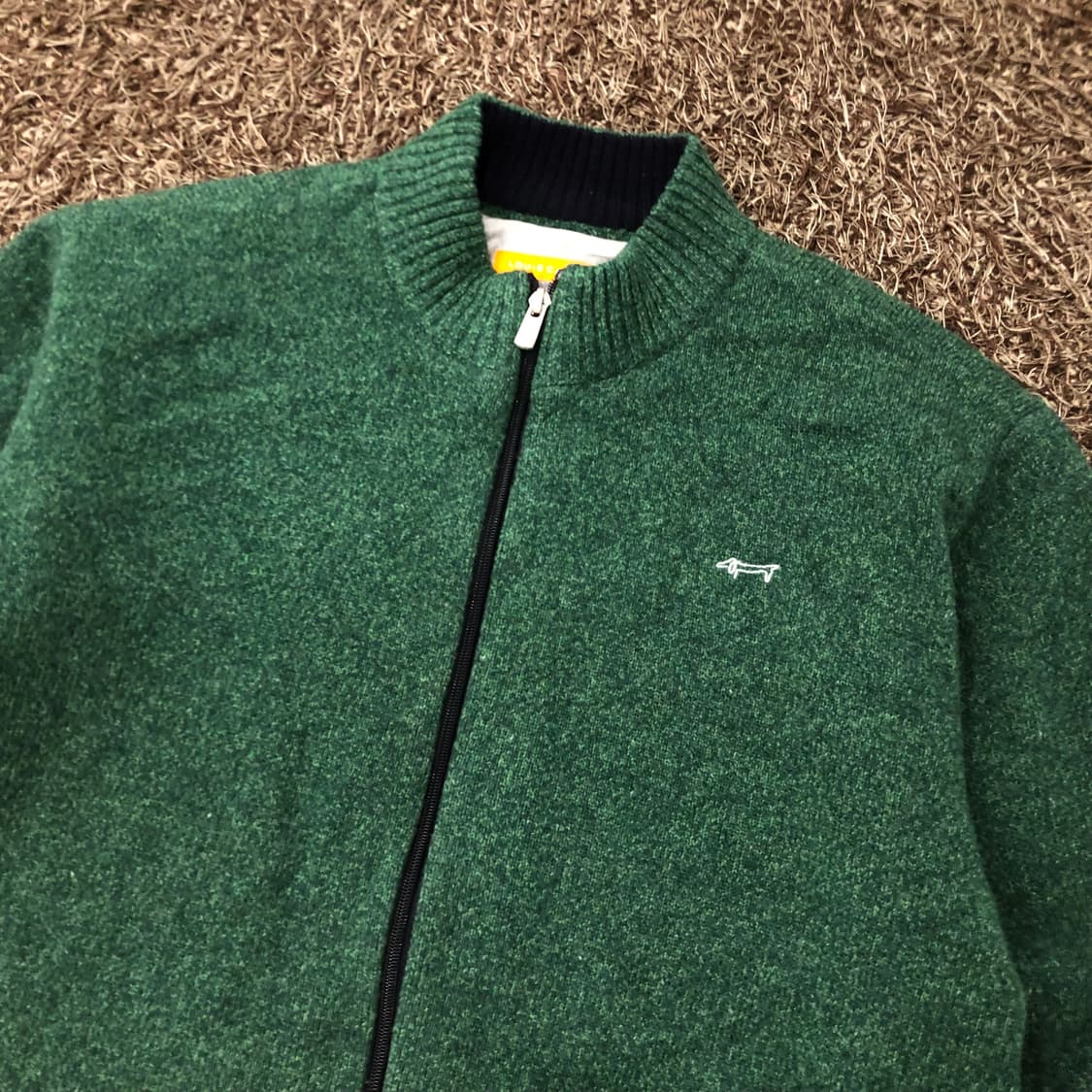 105 루이까스텔 울 방풍 니트 집업 자켓 상품이미지2