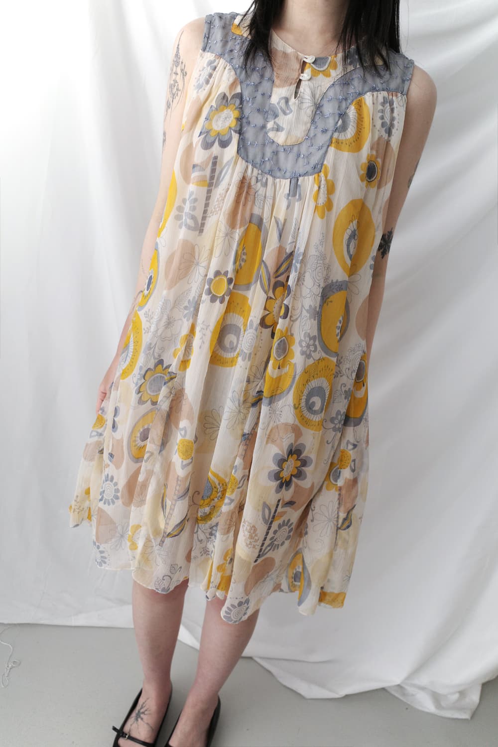 paisley flower one-piece 상품이미지4
