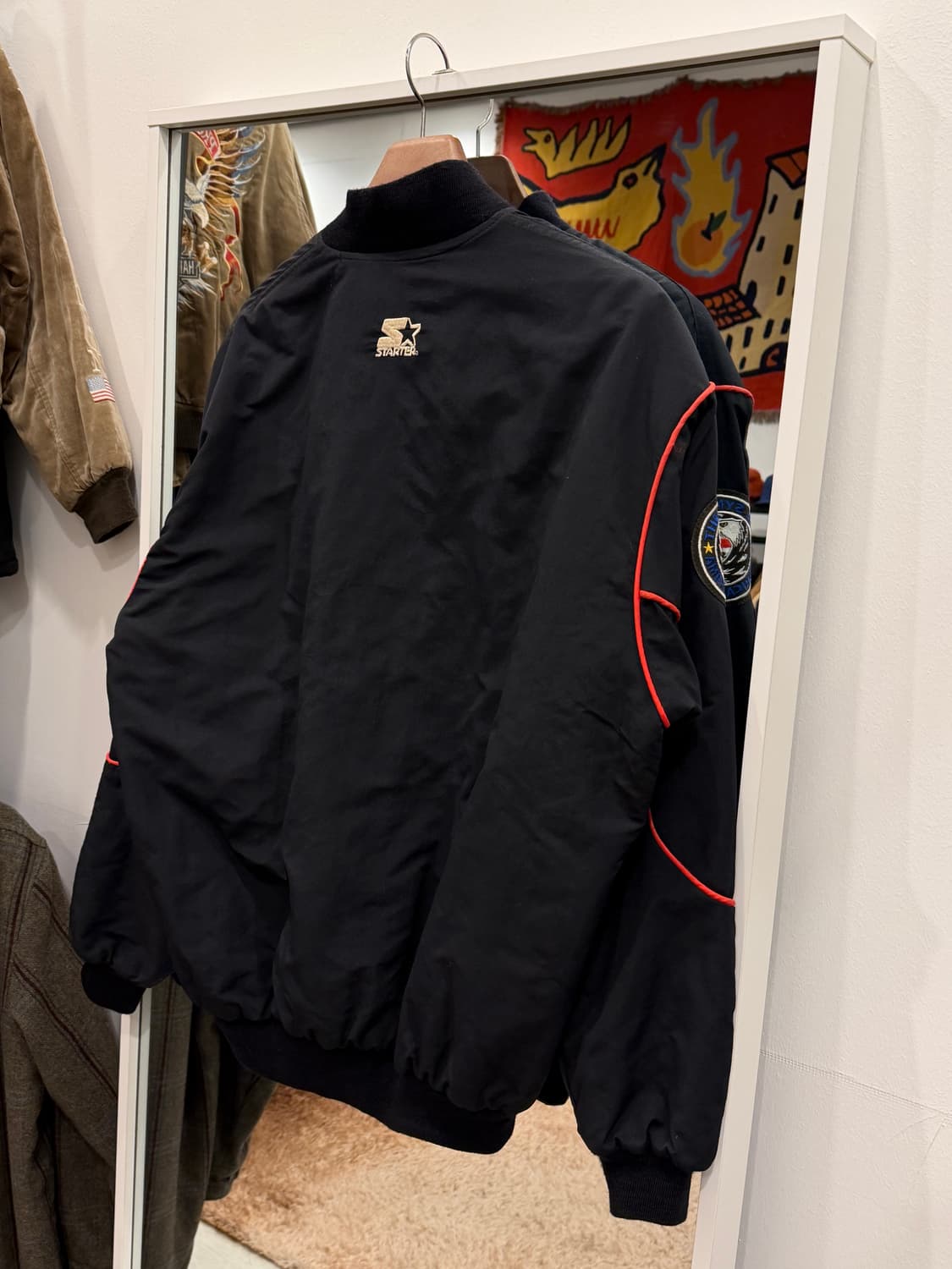 90s Starter 스타터 NBA 오피셜 스타디움 자켓 (USA) 상품이미지5