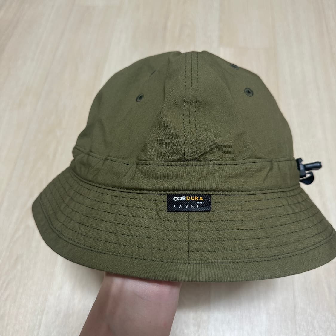 M 언어펙티드 올리브 코듀라 버킷햇 상품이미지4