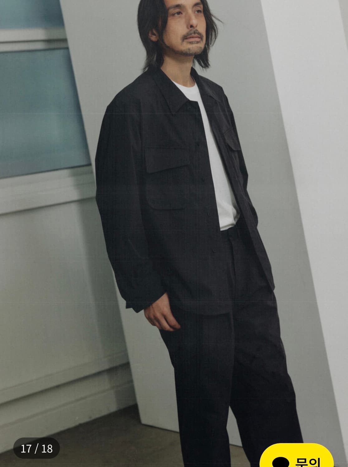 (1)오토매틱포더피플 커버 포켓 셔츠 상품이미지7