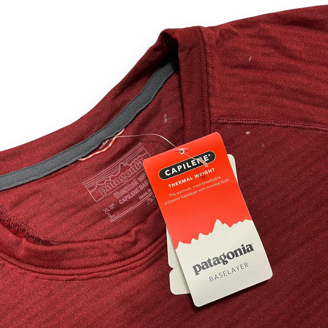 파타고니아 2015s 캐필린 TW 크루넥 버건디 롱 슬리브 상품이미지5