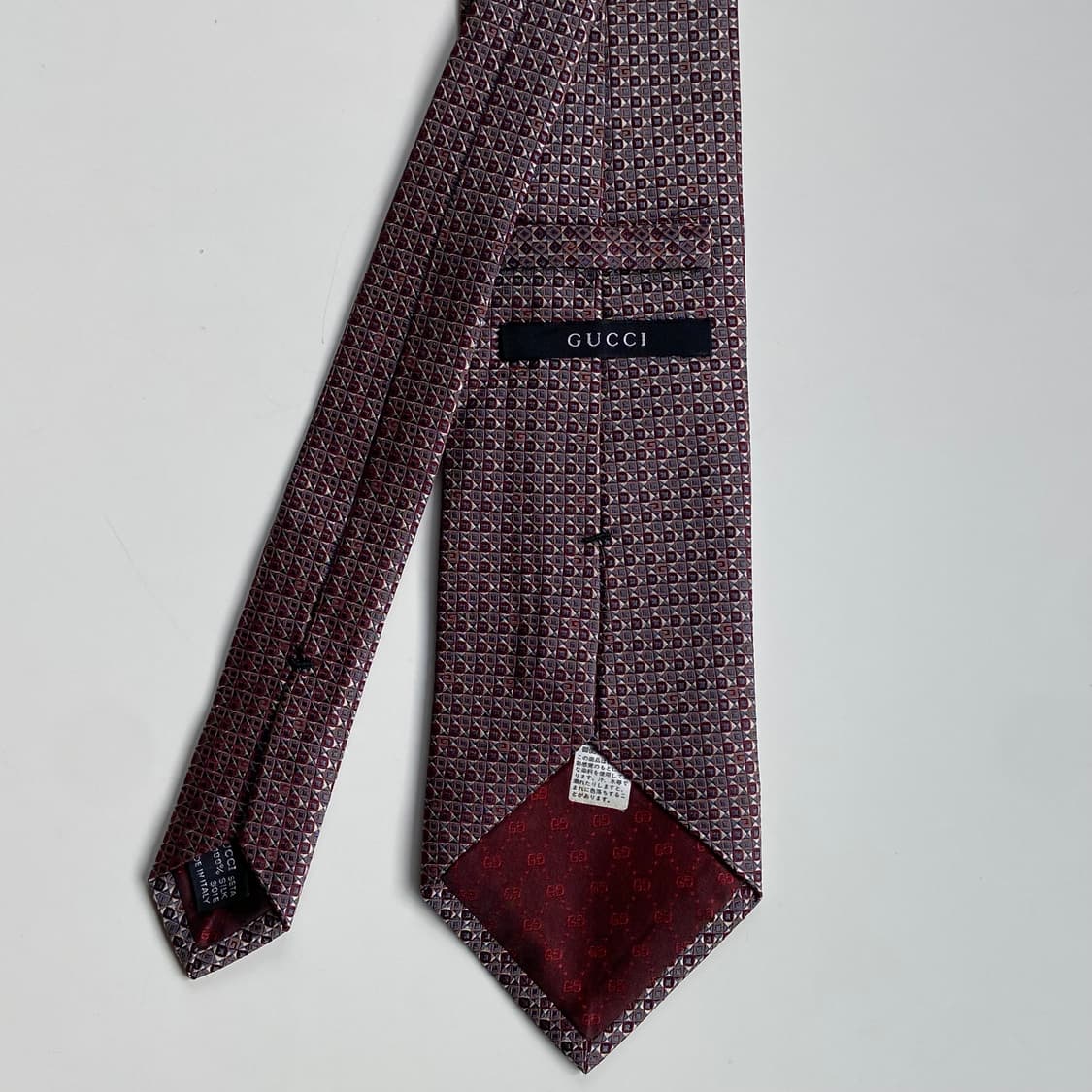 구찌(GUCCI) G 모노그램 명품 정품 넥타이 상품이미지3