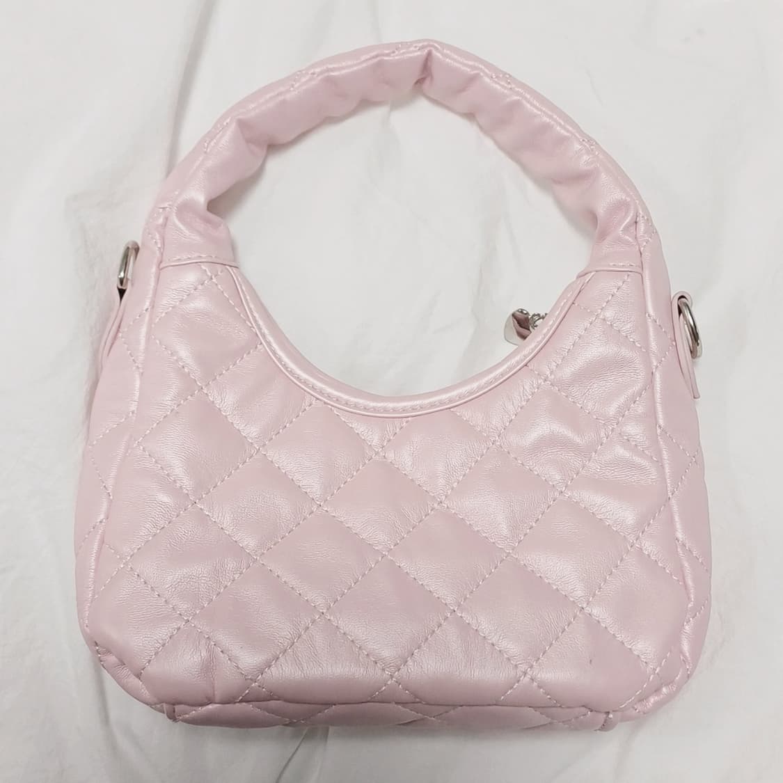 플라워노즈 스완 한정판 퀼팅 핸드백 가방 히메갸루 상품이미지2